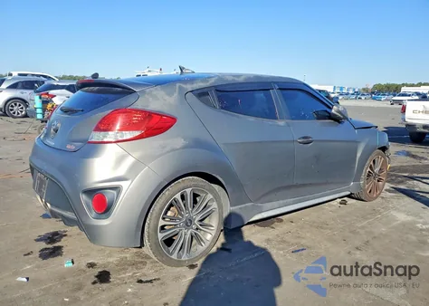 2016 Hyundai Veloster Turbo z USA, uszkodzony, nr VIN KMHTC6AE5GU275864